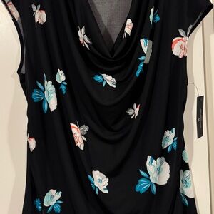 Worthington Gray and Cream Top